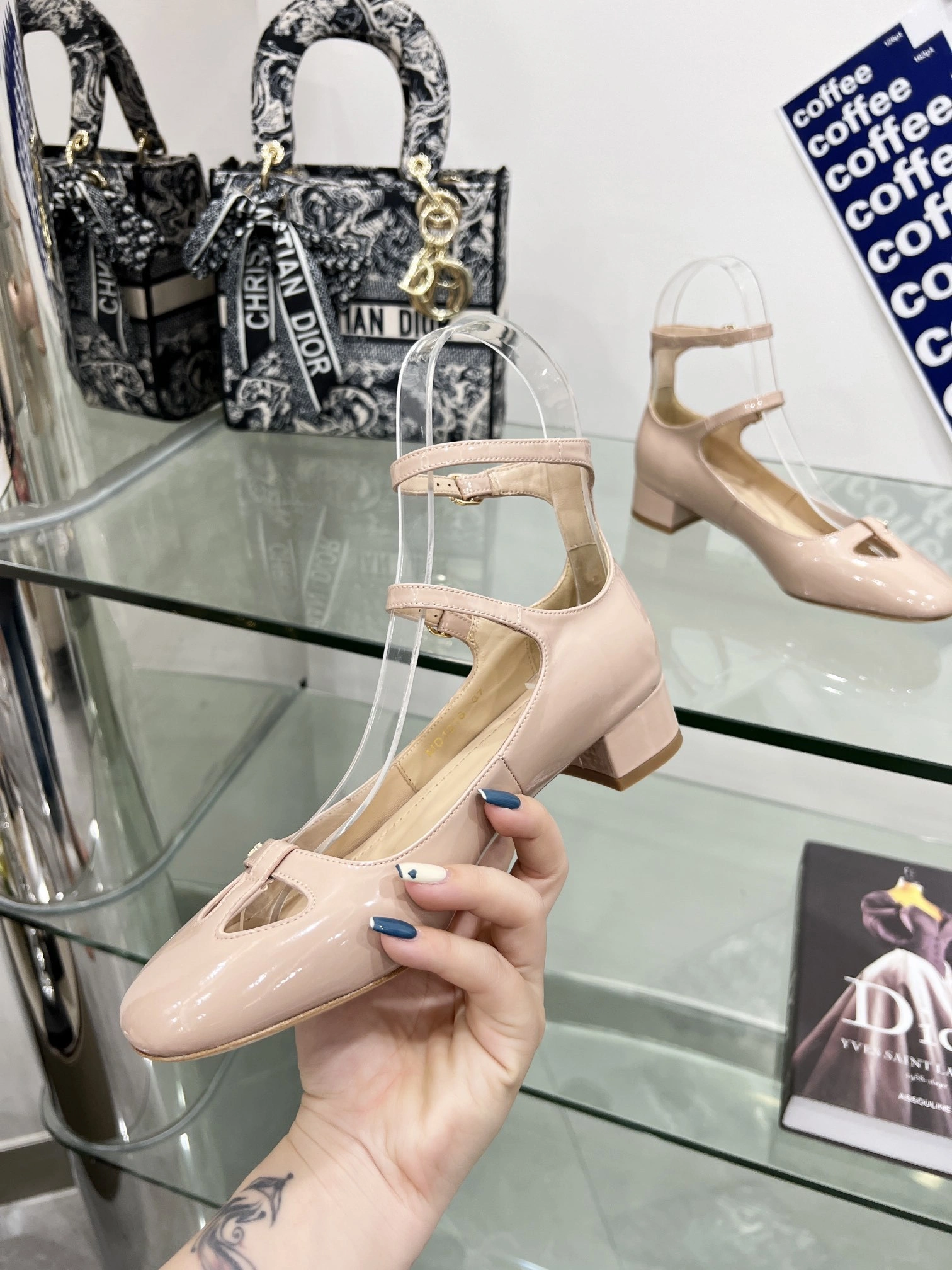 coco-- KDB805VNI_S18U 3.5cm Heel height item:C-X198D06119